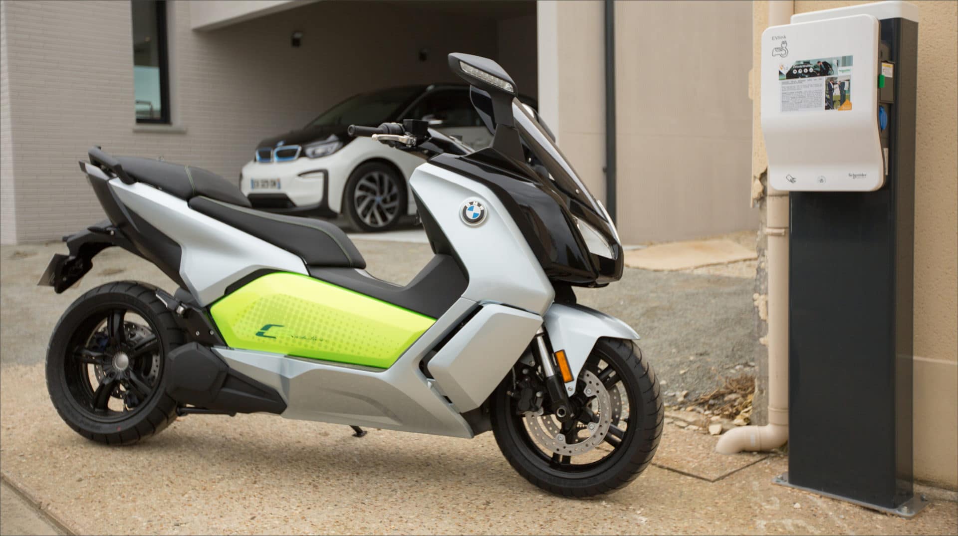 La mobilité de demain, scooter électrique BMW